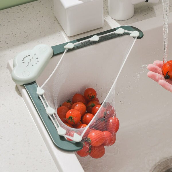 Creative Cloud Sink Drain Rack Kitchen Sink Garbage Filter