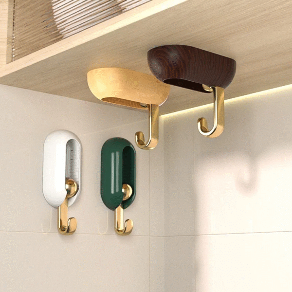 Kitchen Punch-free Storage Gadgets Organizer Universal Hooks
