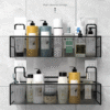 Wall-mount Bathroom Shelf Shower Shampoo Rack