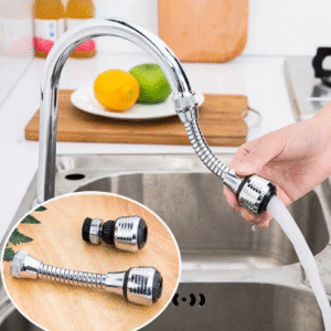 2 Modes 360 Rotatable Bubbler High Pressure Faucet Extender
