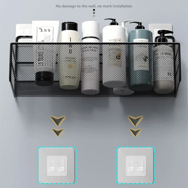 Wall-mount Bathroom Shelf Shower Shampoo Rack