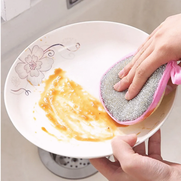 5 /10 Pcs Double Side Dishwashing Sponge Pan